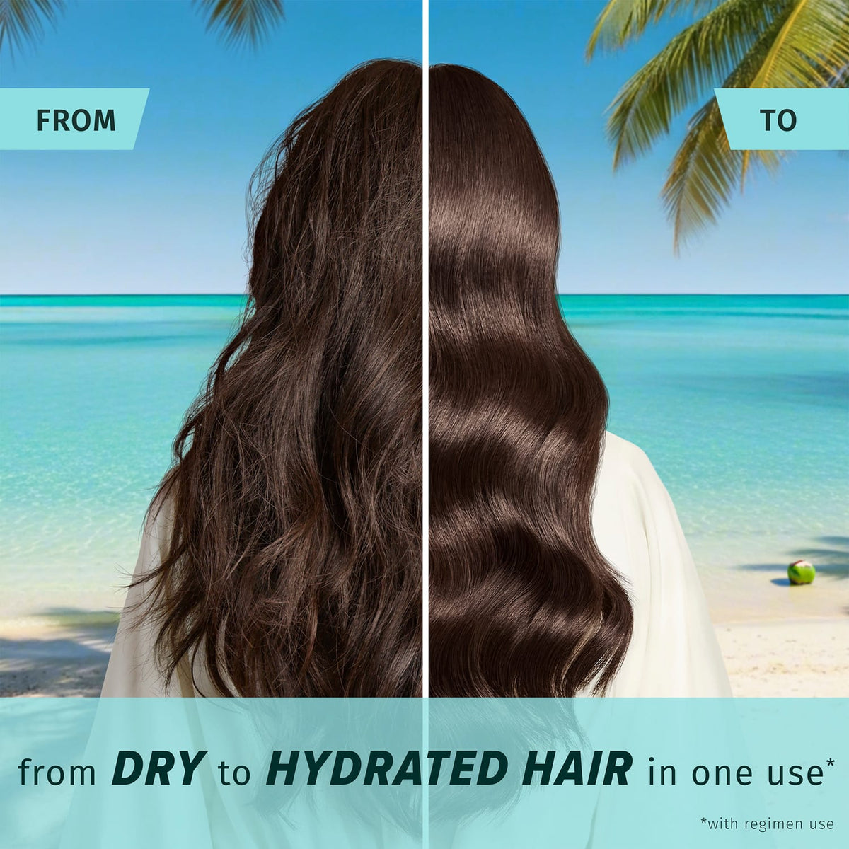 Herbal Essences Fiji Lightweight Hydration Shampoo 350ml, product image 3