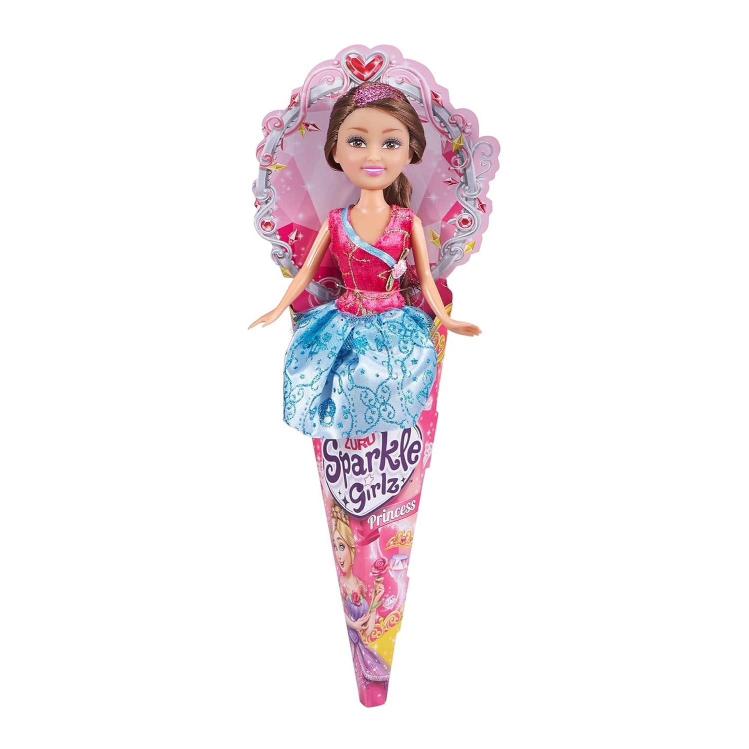 Zuru Sparkle Girlz Princess Doll Cones 10" - Assorted