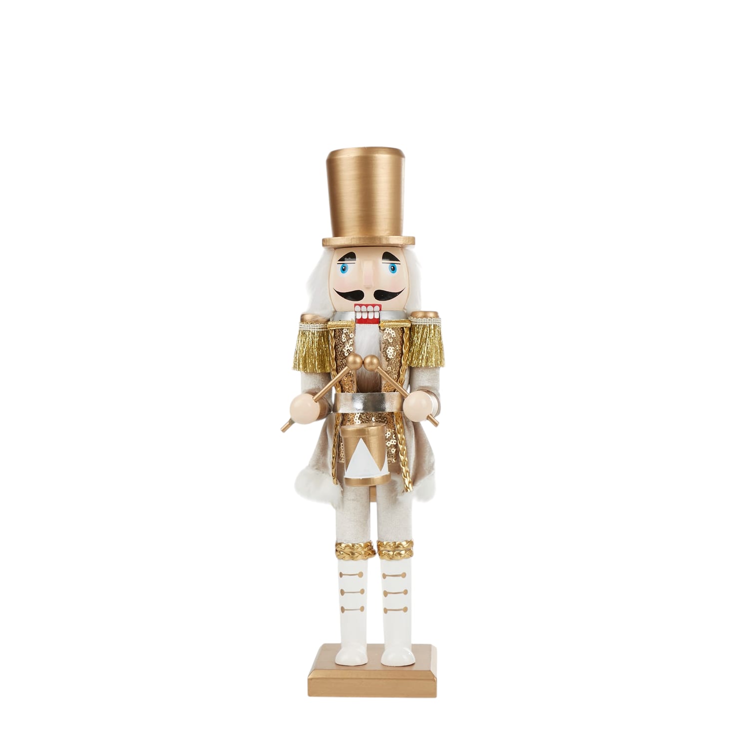 Festive Feeling Wooden Christmas Nutcracker 38cm, product image 4