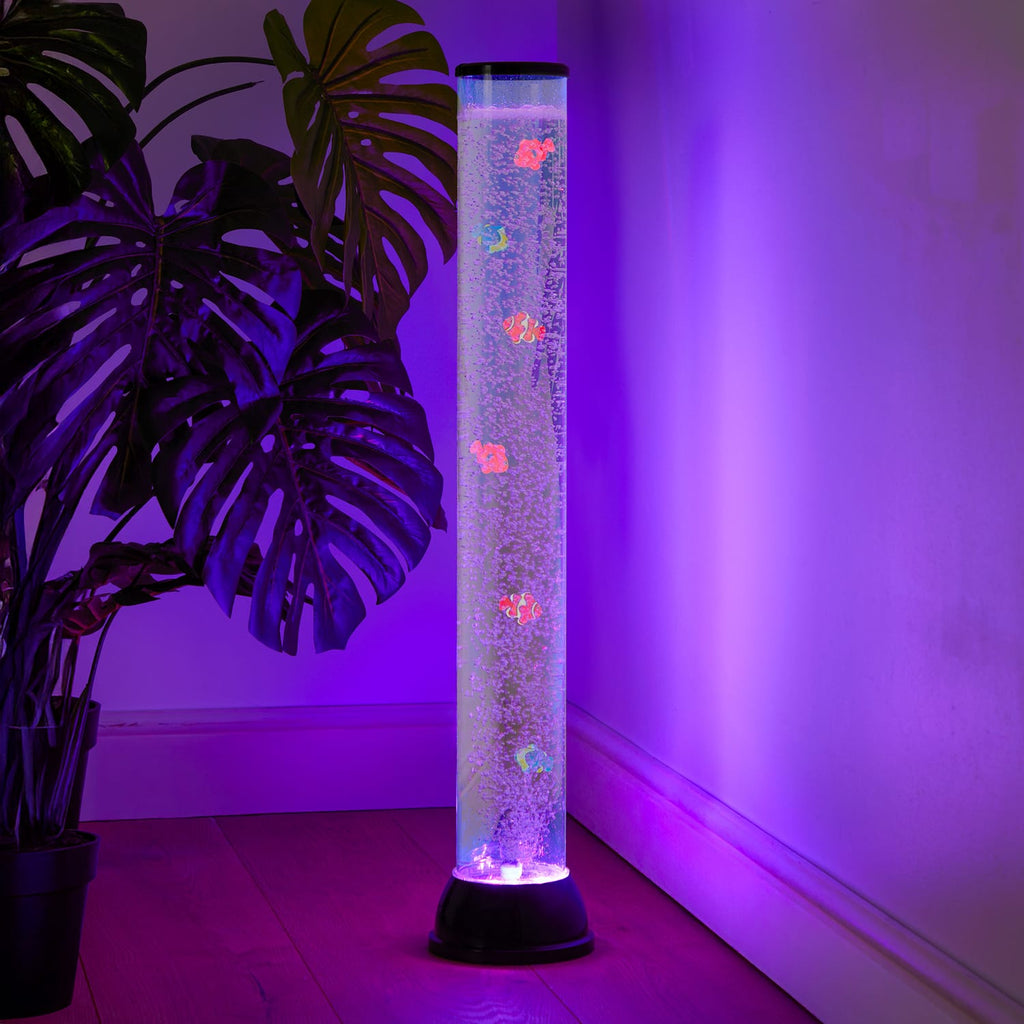 Equatech Colour Changing Bubble Lamp - Tropical Fish, product image 3