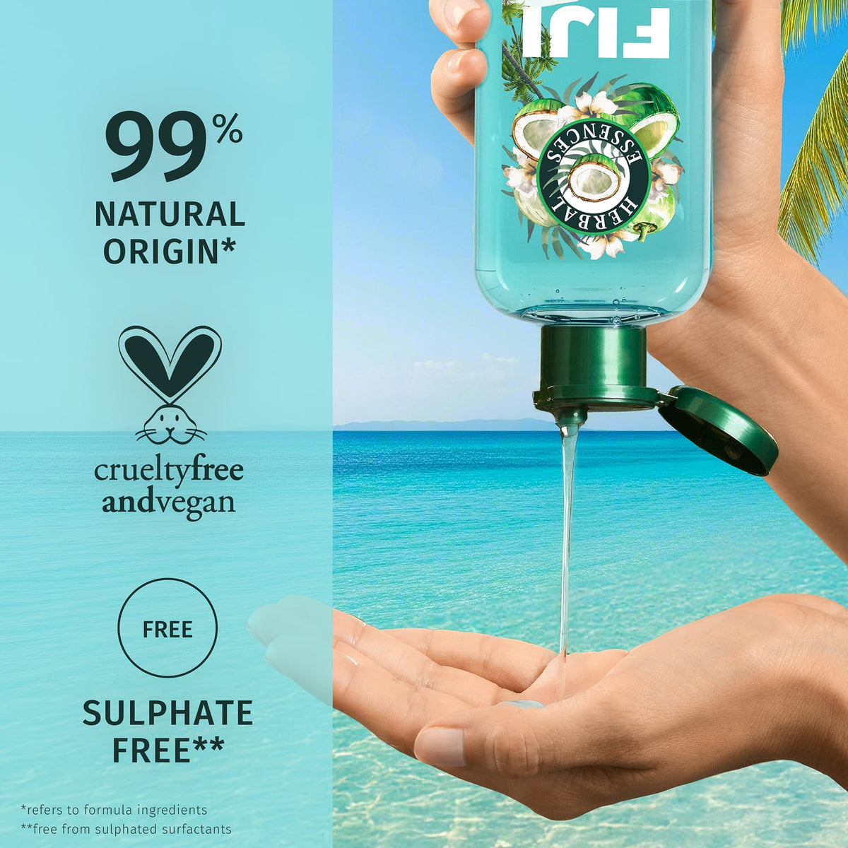 Herbal Essences Fiji Lightweight Hydration Shampoo 350ml, product image 6