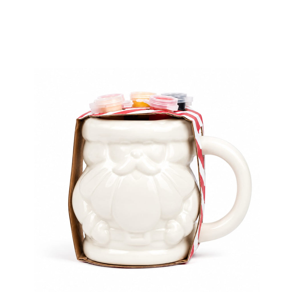 Sleigh Bells Paint Your Own Santa Mug, product image 3