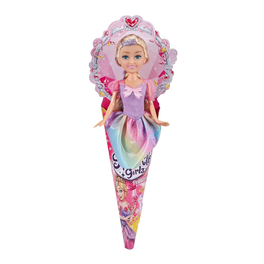 Zuru Sparkle Girlz Princess Doll Cones 10" - Assorted, product image 3