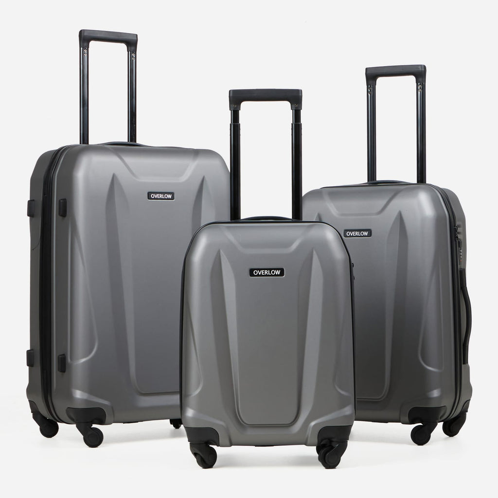 Overlow Suitcase Set Of 3 - Grey, product image 2