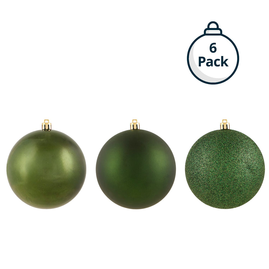Festive Feeling 10cm Christmas Bauble 6 Pack, product image 12