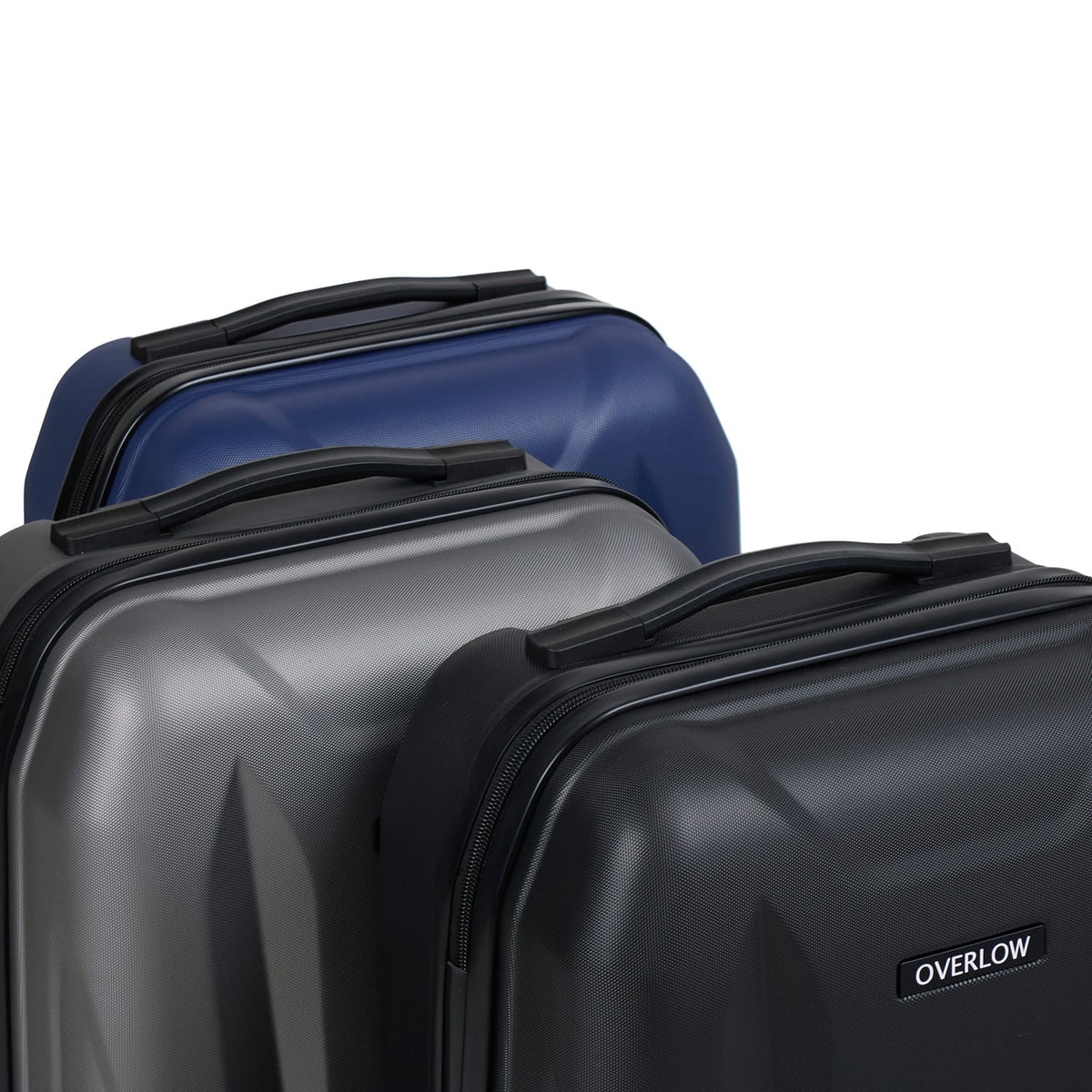 Overlow Suitcase Set Of 3 - Grey, product image 4