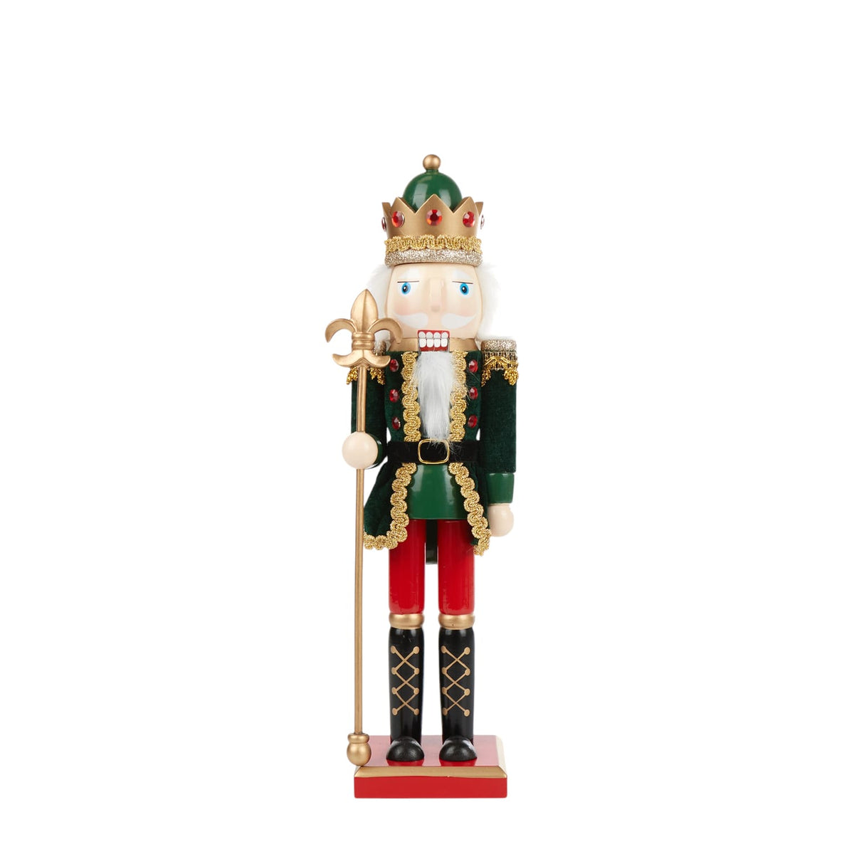 Festive Feeling Wooden Christmas Nutcracker 38cm, product image 6
