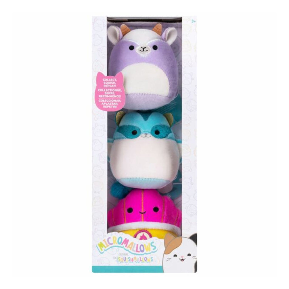 Squishmallows Micromallows Soft Plush 3 Pack, product image 3