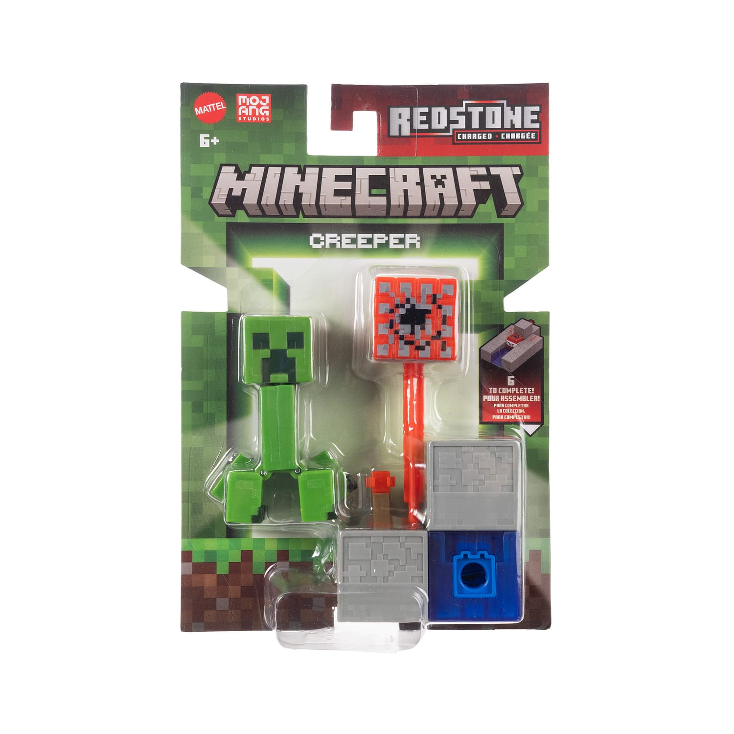 Minecraft Redstone Charged Action Figure 8cm - Creeper, product image 2