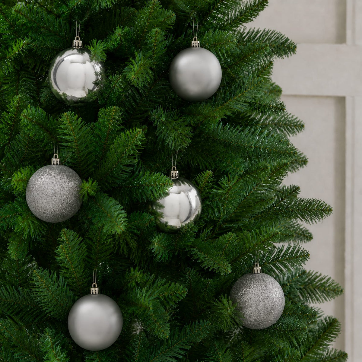 Festive Feeling 10cm Christmas Bauble 6 Pack, product image 5